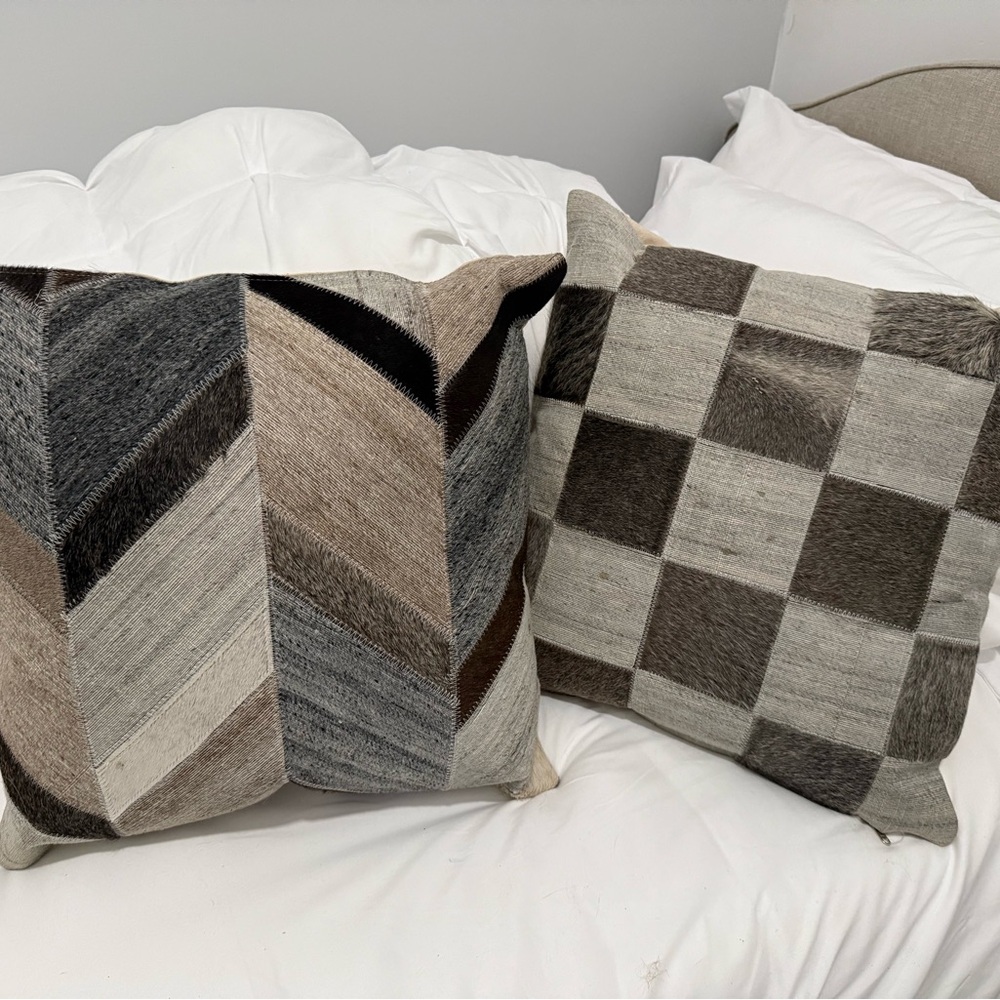 Set of 2 throw pillows